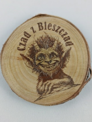 Magnes drewniany Czad z Bieszczad 5